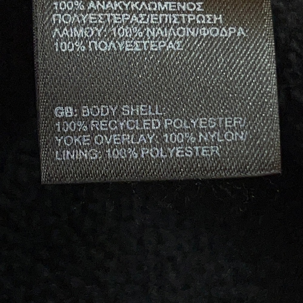 The North Face Boys XS Black Fleece Hooded Denali Jacket - Picture 6 of 10